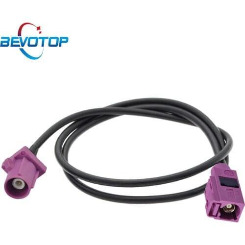 10PCS Violet Fakra H Male to Female Adapter Satellite Radio GPS Antenna Extension Cable RG174 Pigtail for XM Radio SKYFi SKYFi2