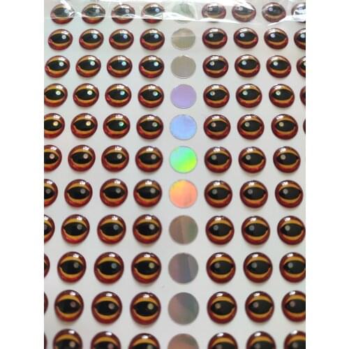 4mm 5mm 6mm 7mm 8mm 9mm 3D 4D Soft Holographic Eyes Fishing Lure Eyes Cat Frog Lizard Eyes DIY Crafts Dolls Materials