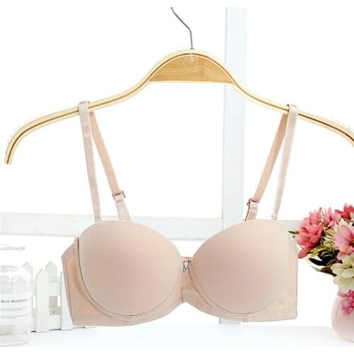Push Up Bra For Sexy Women Lingerie Underwear Lady Solid Seamless 1/2 Cup Bra Padded Push Up Bras Underwire Bra Tracksuit