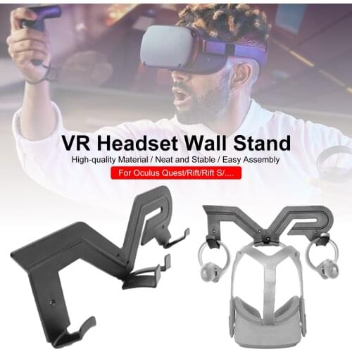 New VR Stand Headset Display Holder Station For Oculus Quest 2 VR Headset Press Controllers Accessories For Oculus Quest 2 Hot