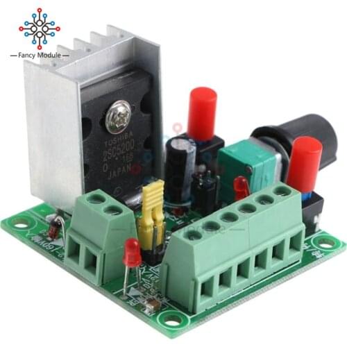 Stepper Motor Driver Speed Board Controller Pulse Signal Generator Module New DC Motor Driver with Switch