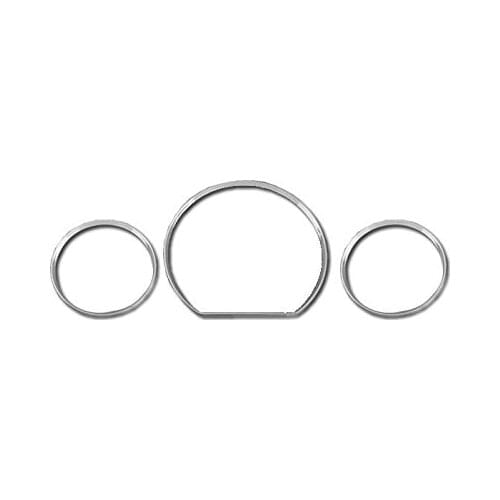 Chrome Speedometer Gauge Dial Ring Instrument Panel Ring fit for Mercedes Benz W210 00-02 W202 00-02