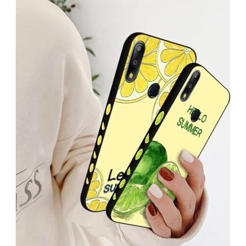 Fashion Soft Shell Case For Asus Zenfone Max Pro M2 ZB631KL ZB633KL Summer Fruit Back Cover For Asus 5Z ZE620KL ZS620KL