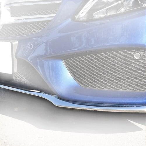 OEM 2058851374 Musion Front Bumper Chrome Protector Bumper Trim For Mercedes Benz W205 C CLASS C200