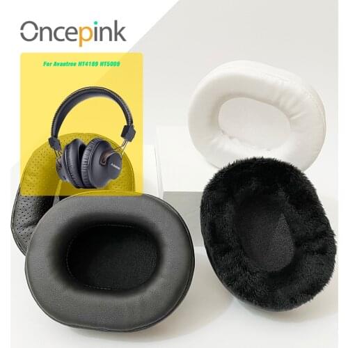 Oncepink Replacement EarPads For Avantree HT4189 HT5009 Headphone Ear Cushion Repair Parts Earphones Accessories