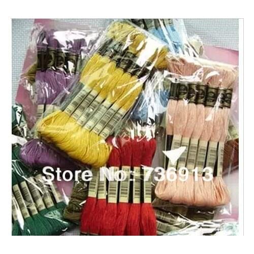 You Can Choose Any Colors And Quantity 50 Pieces Similar DMC Thread Cross Stitch Floss Thread