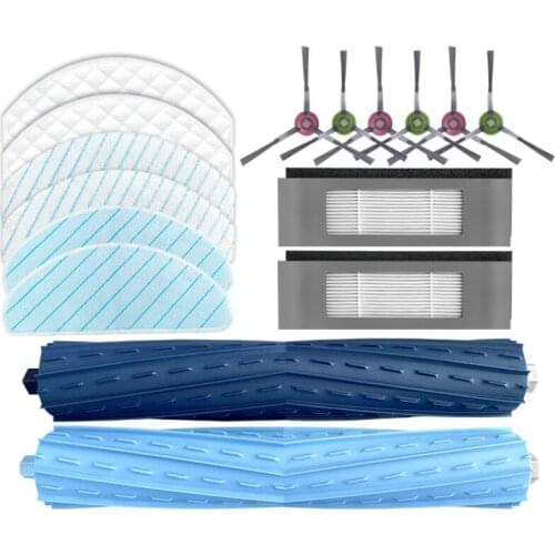Main Brush Roller Side Brushes Hepa Filter Washable Rag Mop Cloth kits For Ecovacs Deebot OZMO T9 AIVI Robot Vacuum Cleaner Part