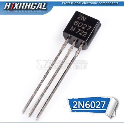 10pcs 2N6027 TO-92 6027 TO92 Transistor