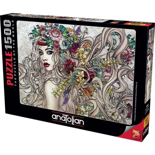 1500 Pieces Anatolian Puzzle Çiçeklerin Gücü For Adult&Kids Toy Educational Entertainment Fun Enjoy Games Jigsaw