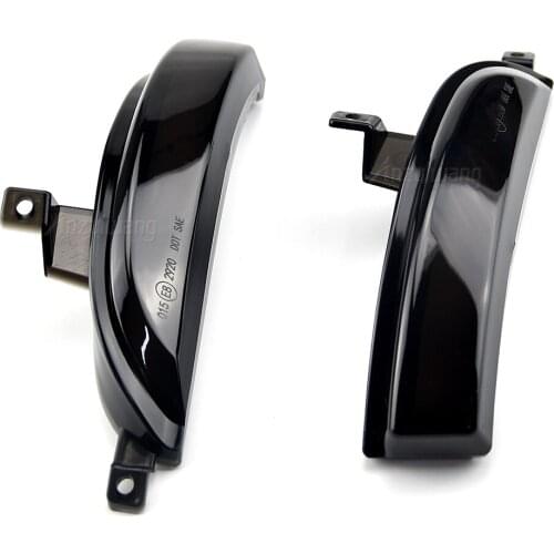 2pcs For Renault Koleos HY 2011-2017 1st Gen. facelift model LED Dynamic Turn Signal Side Mirror Indicator Sequential Light