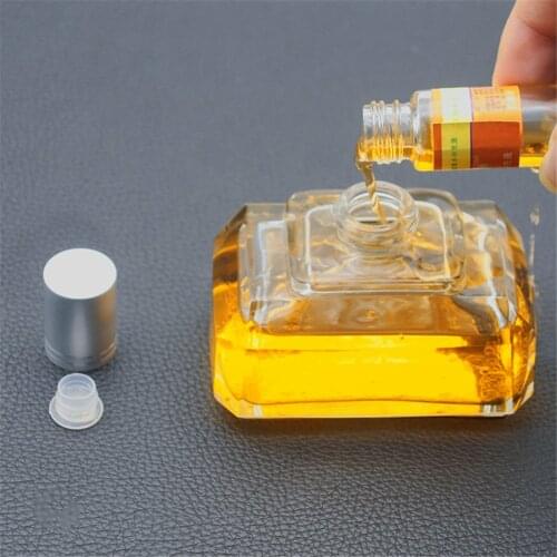 3pcs Car Perfume Essential Oil Replenisher Plant Spice Car Interior Fragrance Osmanthus Yellow Lemon Decoration Liquid Accessory