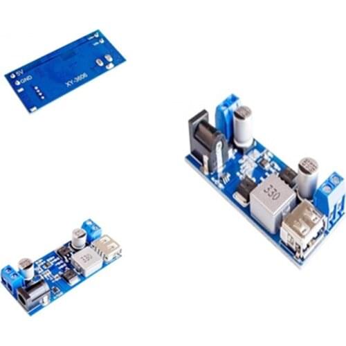 5PCS 24V / 12V 5V 5A Revolution Power Module DC-DC XY-3606 Ultra Converter LM2596S