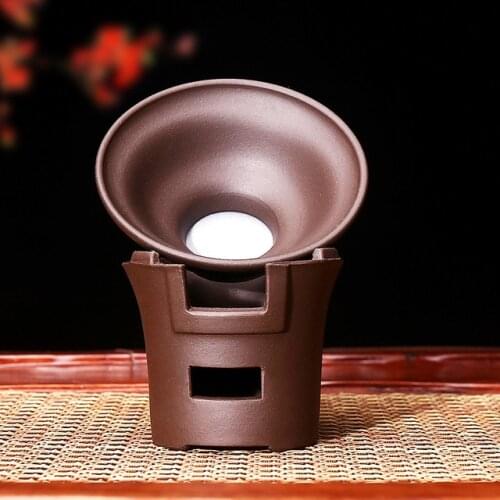 Yixing Raw Ore Tea Cups filter Purple Clay Tea Strainer Tea Fair Cup Chahai filter Kung Fu Tea Ceremony Accessories Free Shippi