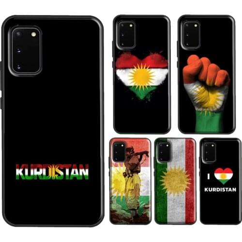 Kurdistan Flag For Samsung Galaxy S20 FE S21 Ultra Note 20 Note 10 Plus S10e S8 S9 S10 Plus Phone Case