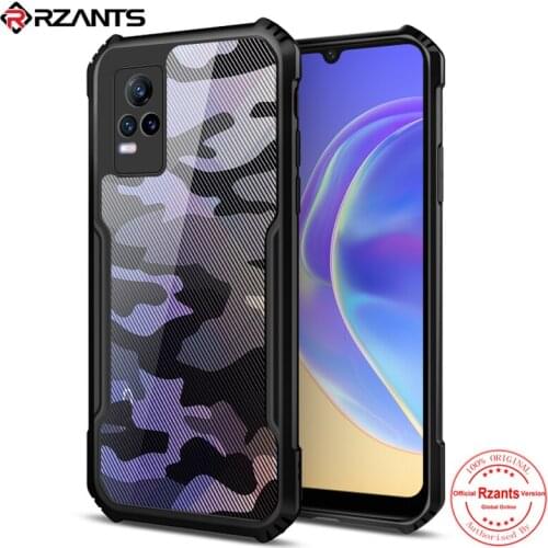Rzants For VIVO V21E 4G 5G VIVO V21 Y73 Case Hard Camouflage Protection Slim Thin Small Hole Military Design Cover Phone Shell