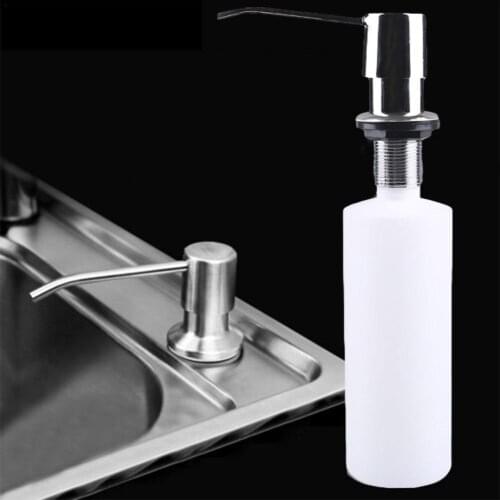 300ml Kitchen Soap Dispenser Sink Liquid Soap Bottle Shipping Bathroom Pumps Liquid Soap Dispenser Hand Drop Wash Detergent