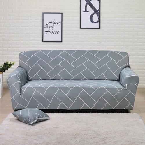 Sofa Cover Elastic for Living Room Spandex Corner Couch Slipcover Shipping from US