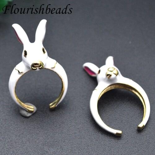 Flourishbeads White Rings