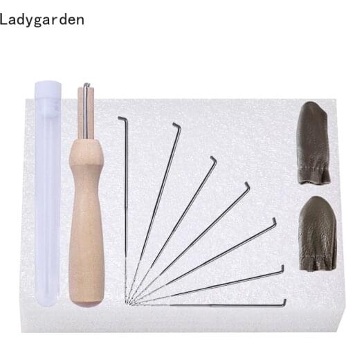 12PCS Felting Needles Tool Wool Pins Knitting Needle Craft Supplies Felting Starter Tool Sewing Making Accessories Felting Kit