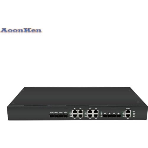 Smart FTTH Opitcal Line Terminal 4 PON Ports EPON OLT