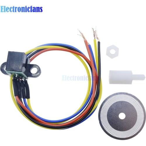 5V Laser Photoelectric Speed Sensor Encoder Code Disc Disk Code Wheel for Freescale Smart car Cutting Quadrature Signal Output