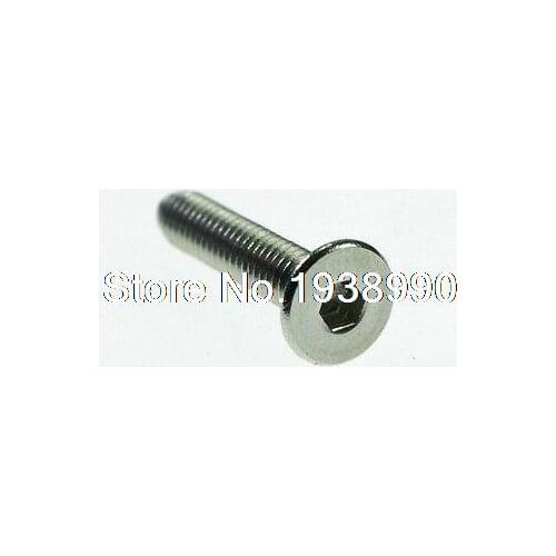Lot50 Metric Thread M4*30mm Stainless Steel Hex Socket Countersunk Screws