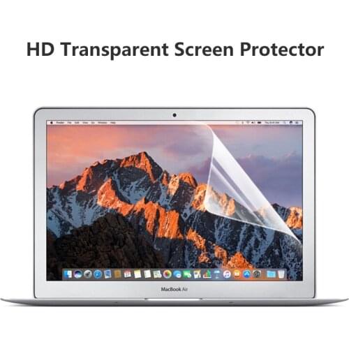 Soft Screen Protector for MacBook Old Air 13 2012-2017 A1466 A1369 Soft clear HD film protector