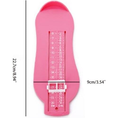 T5EC Table Play Toy Baby Foot Measure Gauge Portable Learning Tool Table Game Creative Kids Gift