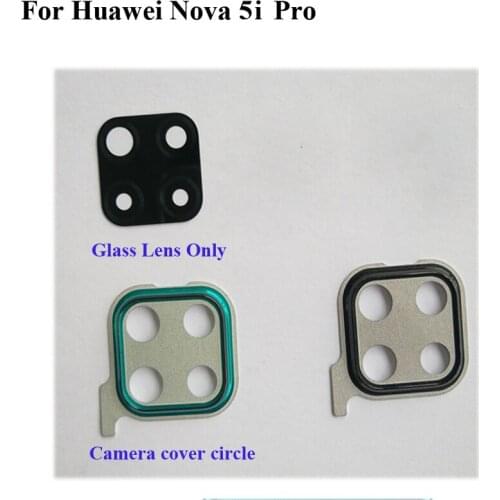 For Huawei Nova 5i pro Rear Back Camera Glass Lens +Camera Cover Circle Housing For Huawei Nova 5 i pro test good Nova5i pro