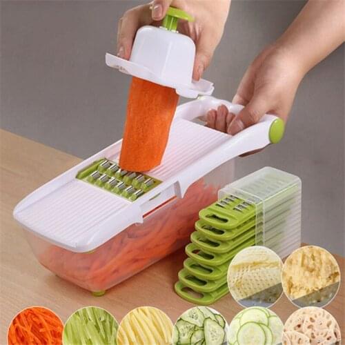 Vegetable Cutter Kitchen AccessoriesMandoline Slicer Fruit Cutter Potato Peeler Carrot Cheese Grater Vegetable