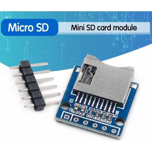 2pcs Micro SD Storage Expansion Board Mini Micro SD TF Card Memory Shield Module With Pins for Arduino ARM AVR