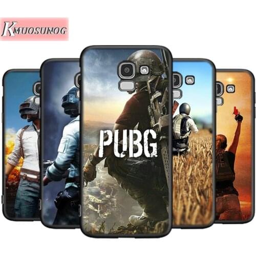 PUBG Game Art For Samsung Galaxy J8 J7 J6 J5 J4 J3 J2 Core Duo Prime Plus Star 2016 2017 2018 Soft Phone Case