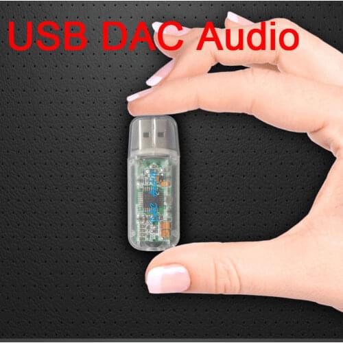 USB DAC HiFi Sound Card PCM2706 Decoder Audio Converter Headphone Amp OTG mobile PHONE notebook external sound card 3.5mm