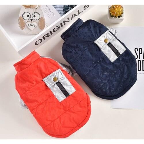Windproof Dog Clothes Winter Pet Coat Fur Jacket Snow Suit Cat Puppy Yorkshire Pomeranian Poodle Schnauzer Corgi Animal Costume