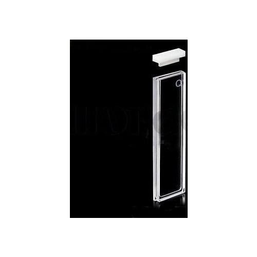 0.5mm JGS1 Quartz Cuvette Cell With PTFE Lid For Uv Spectrophotometers