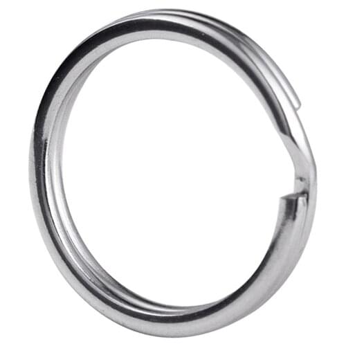 PARETO 1000pcs 16mm 304 stainless steel split key rings for key chain charm tag diy accessories