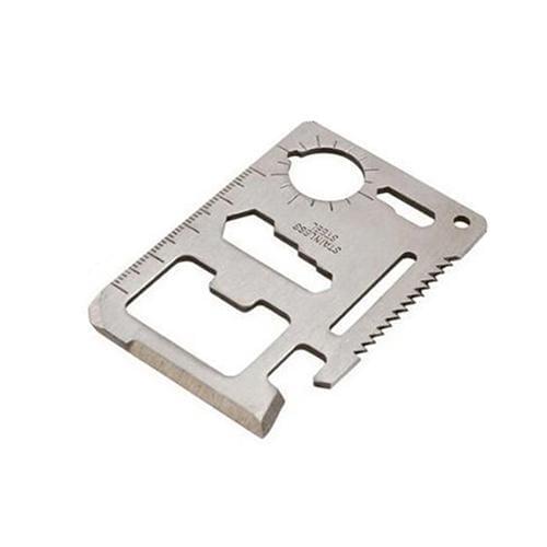 11 in 1 Pocket Tool Card Knife Hunting Survival Camping Military Multi-function Pocket Survival Tool
