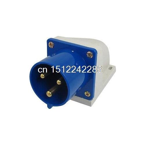 AC 220V-250V 32A 2P+E IEC309-2 Panel Mount Industrial Plug