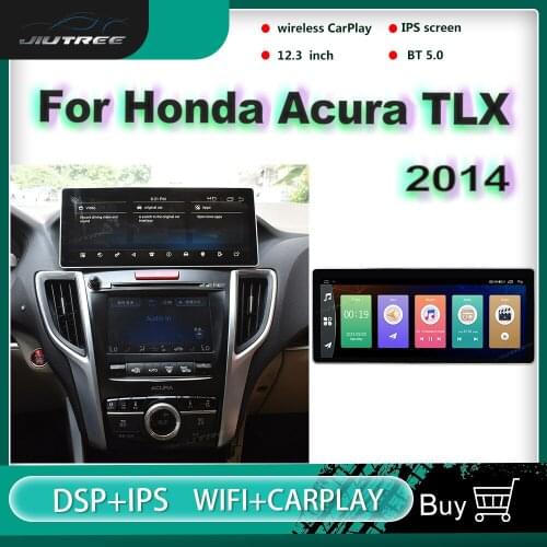 12.3 INCH Horizontal Screen Android Car Radio For Honda Acura TLX 2014 Auto Stereo Multimedia Player GPS Navigation Head Unit