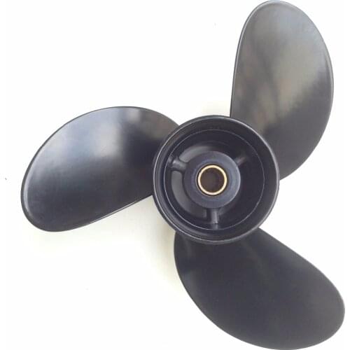Free shipping 8.5x9 For 8 HP 9.9 HP for tohatsu propeller tohatsu outboard boat motors Aluminium Propeller