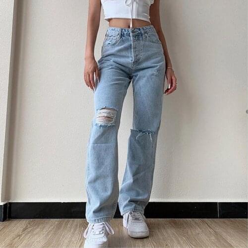 BISON DENIM Womens Boyfriend Jeans