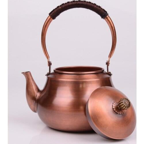 Teapot tea set tea kettle tea pot set yixing teapot tea teapot teapot stainless steel copper small teapot iron kettle