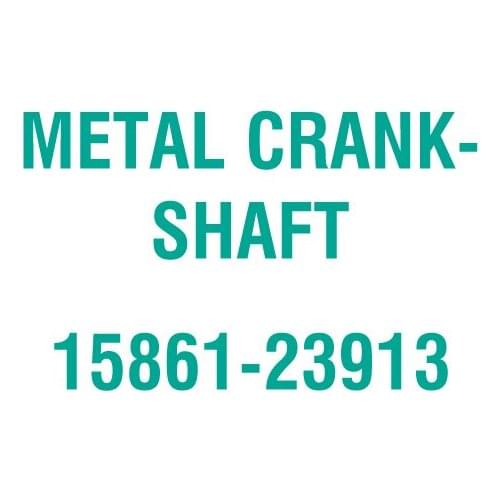 For Kubota 15861-23913 METAL CRANKSHAFT