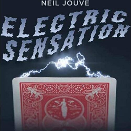 Electric Sensation by Neil Jouve (Gimmick and Online Instructions) Card Magic Tricks Illusion Street Magic Poker Magic Show Fun