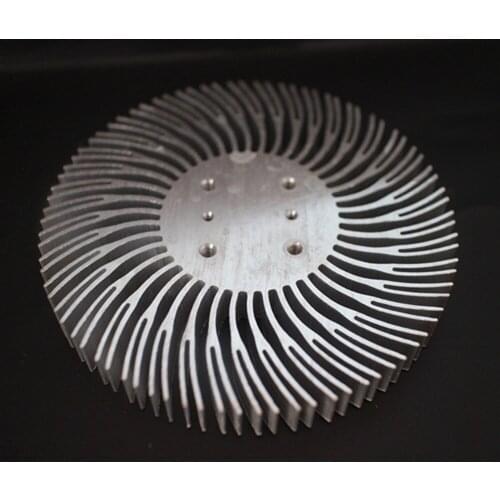 Round LED Heatsink Radiator Aluminum 10W Heat Sink Radiator for Household Lamp Radiator Replaceable