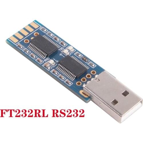 USB To RS232 Converter Adapter Module FTDI STC Microcontroller Brush Machine Board