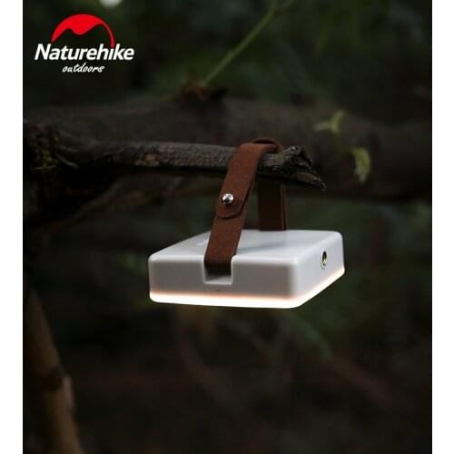Naturehike Portable USB Rechargeable Tent Lantern Poweful Tent Top Light Flashlight Camping Hanging Lamp NH18Y001-A