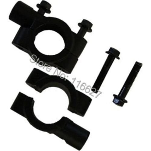 Wholesale Lot 5 pairs 8mm Mirror Clamp On Mount Adapter 7/8" 22MM Handlebar ATV UTV GO CART DIRT BIKE DUAL SPORTS BUGGY
