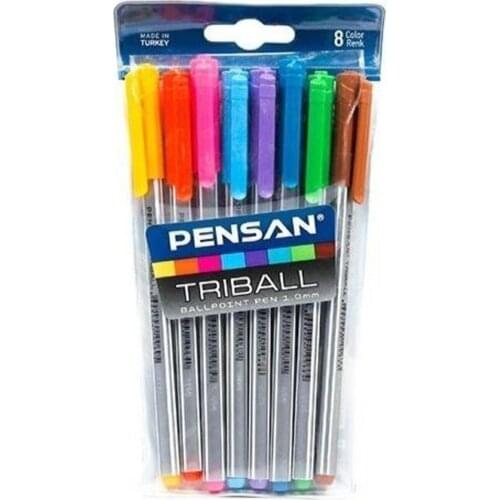 Triball 8 Color Ballpoint Pen 1.0mm