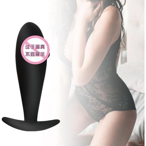 Silicone Anal Plug Smooth Anal Toys Masturbator Sex Toys Massager Anal Dilator Male Masturbator Women Men Couples Gay Sex Toys